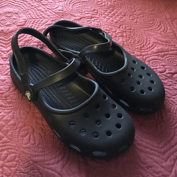 crocs size 7 Mary Jane style, gently used