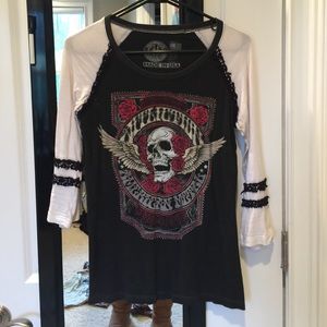 Affliction 3/4 Sleeve T-Shirt