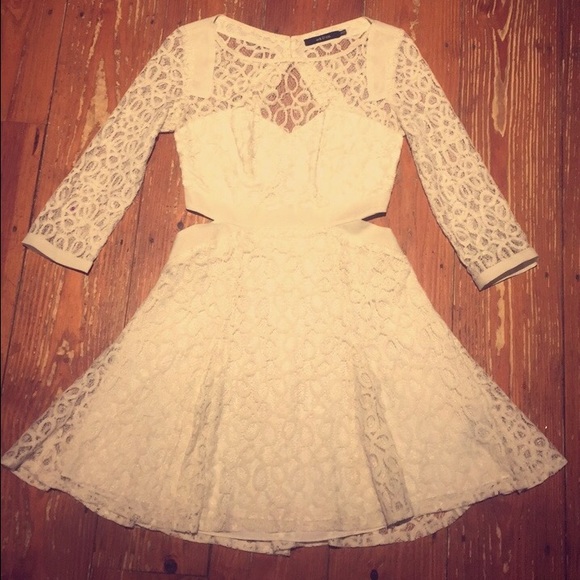 Lace Cutout Dress
