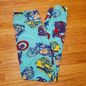 LuLaRoe Motorcycle OS Leggings Seafoam