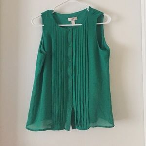 Ann Taylor green shell
