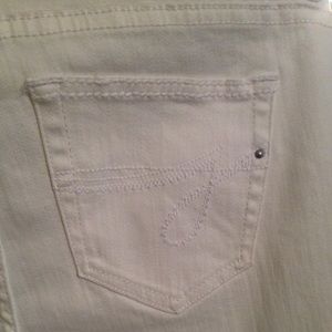 Jordache white skinny jeans
