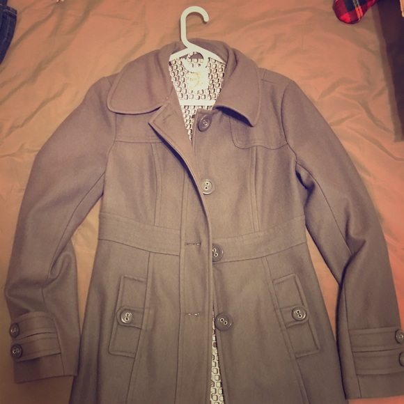 Tulle peacoat