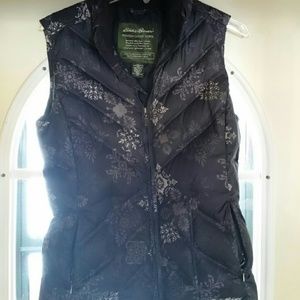 Goose Down Snowflake Vest