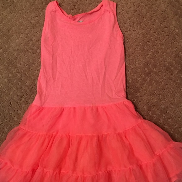 Hot pink fun little girls dress