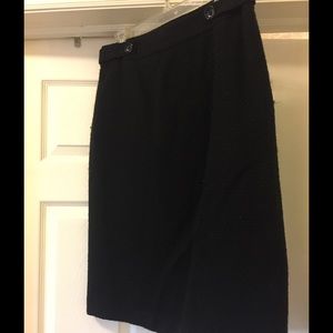 Ann Taylor black skirt size 10