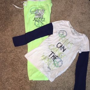 Justice Sweats Outfit