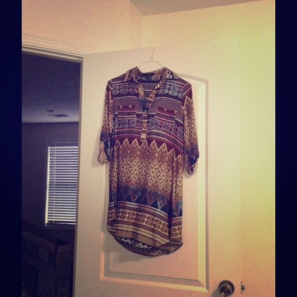 Colorful long Shirt.