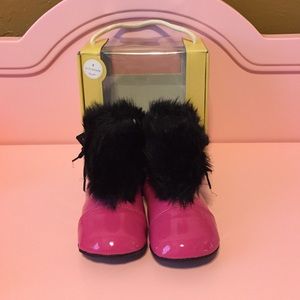 Hot Pink Rain Boots
