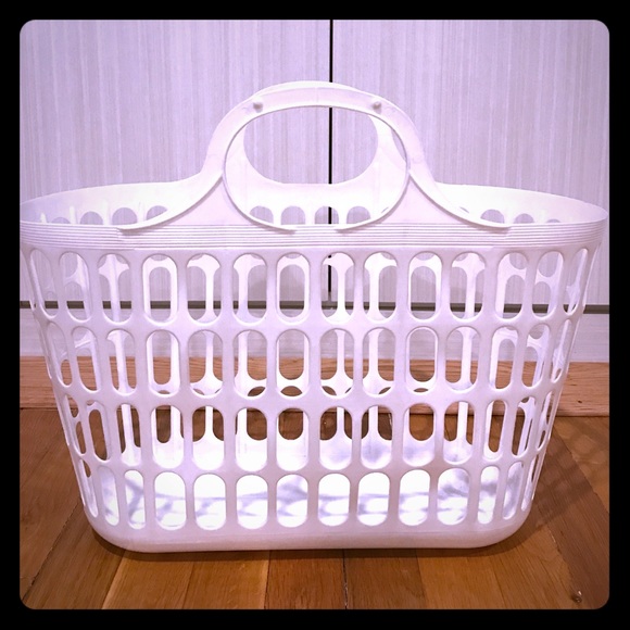 White Plastic Tote