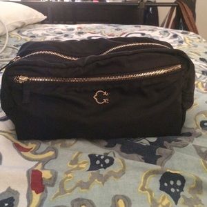 C Wonder nylon travel/makeup bag