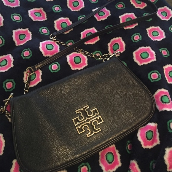 Tory Burch Britten crossbody clutch purse