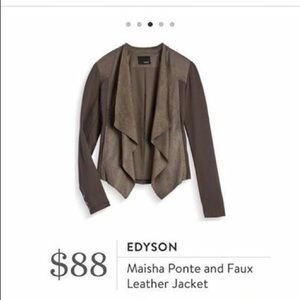 Edyson Maisha Faux Leather Jacket (Stitch Fix)