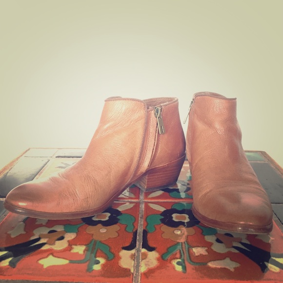 Sam Edelman 'Petty' Leather Ankle Boots