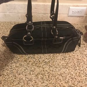 Black Coach handbag!