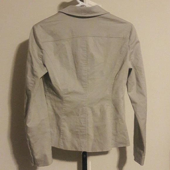 Michael Kors khaki blazer size 4 - Picture 3 of 3