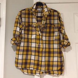 CLEARANCE: Old Navy Plaid Flannel Boyfriend Shirt