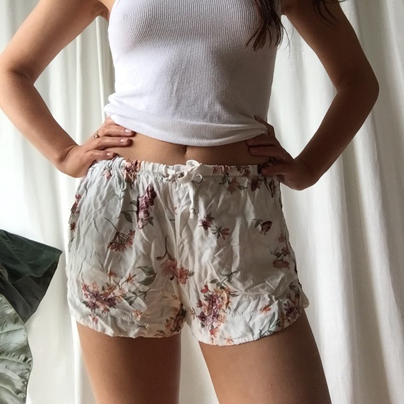 Brandy Melville Floral Shorts