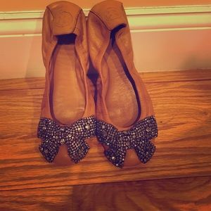 Tory Burch Eddie Bow flats