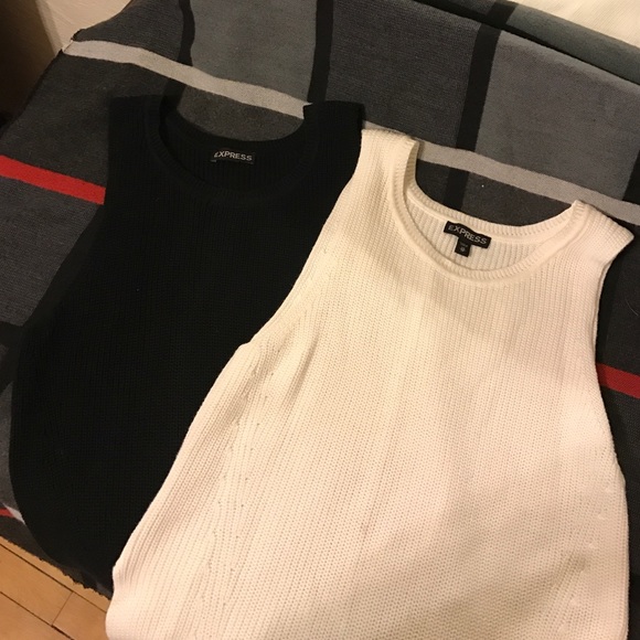 2 brand new, light weight knit sweaters!