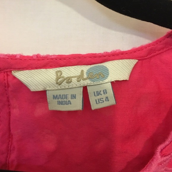 Pink Eyelet Tank - Picture 3 of 3