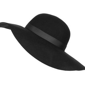 Black Topshop Floppy Hat