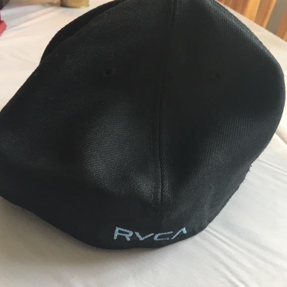 RVCA Men's Fitted Hot Dog Logo Baseball Hat - Picture 3 of 4