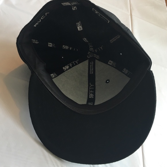 RVCA Men's Fitted Hot Dog Logo Baseball Hat - Picture 4 of 4