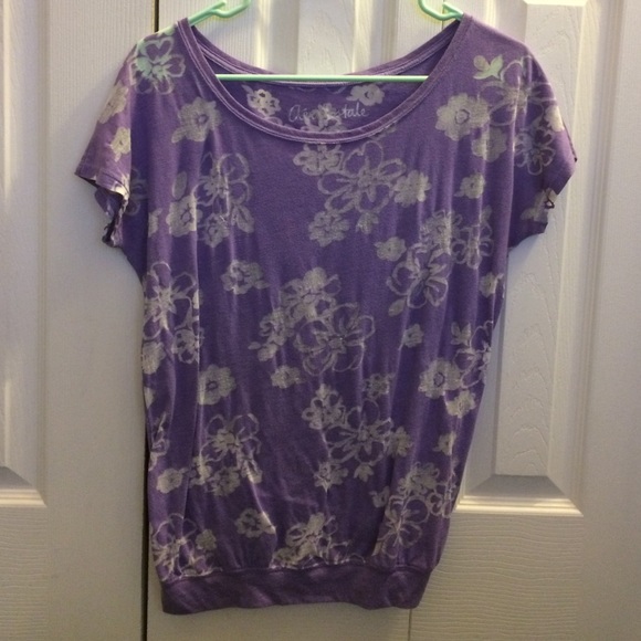 Lavender Aeropostale tee
