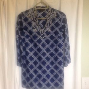 🌼Brooks Brothers cotton tunic 🌼