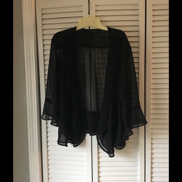 Black shear blouse