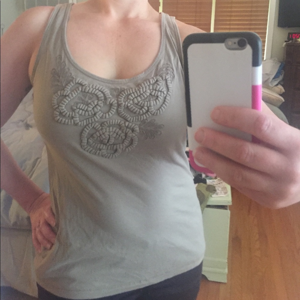 Old Navy embellished tank top, light-weight