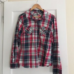 THE NORTH FACE - long sleeve button down flannel