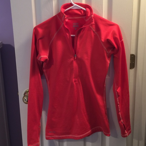 Women's Nike pro half zip jacket