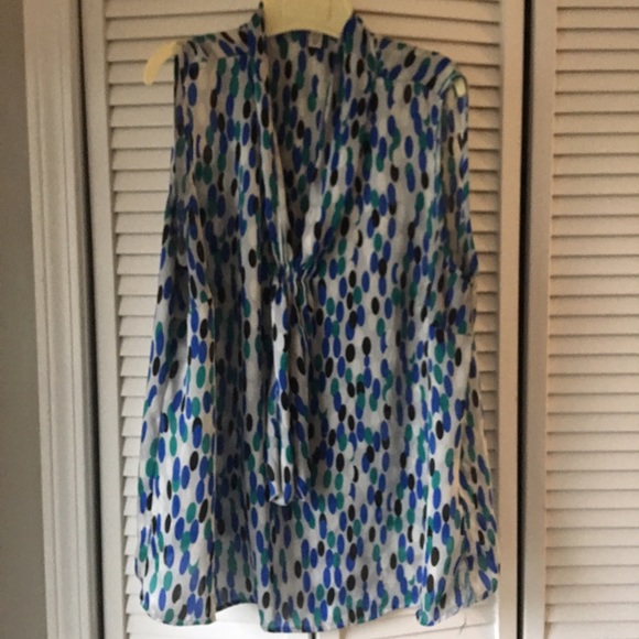 Fun Blue and green top