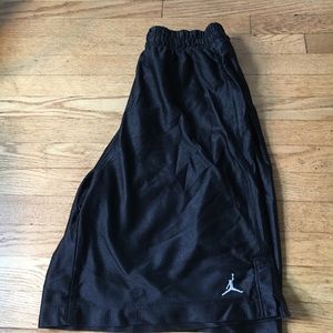Large black Jordan Bball shorts