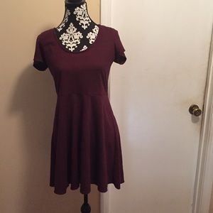 Textured Skater Dress