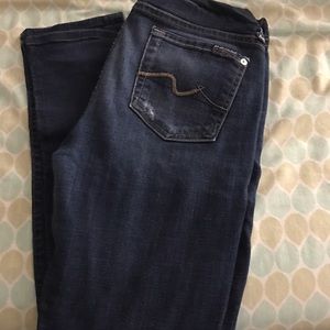 Seven for all mankind maternity jeans