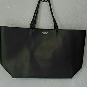Victoria's Secret Faux Leather Large Tote Bag