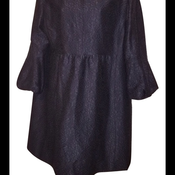 Elie Tahari Navy Blue Large Dress Coat - Picture 4 of 4