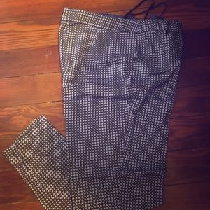 Blue and gray atmosphere work pants