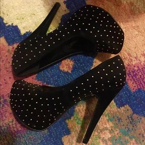Primark Black Platform Heels Size 8.5/9