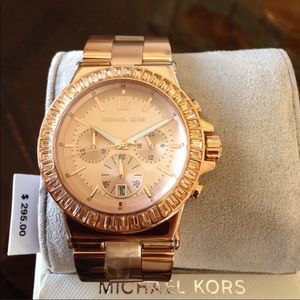 Rose Gold Michael Kors Watch MK5412