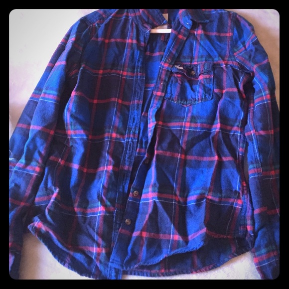 Plaid button up