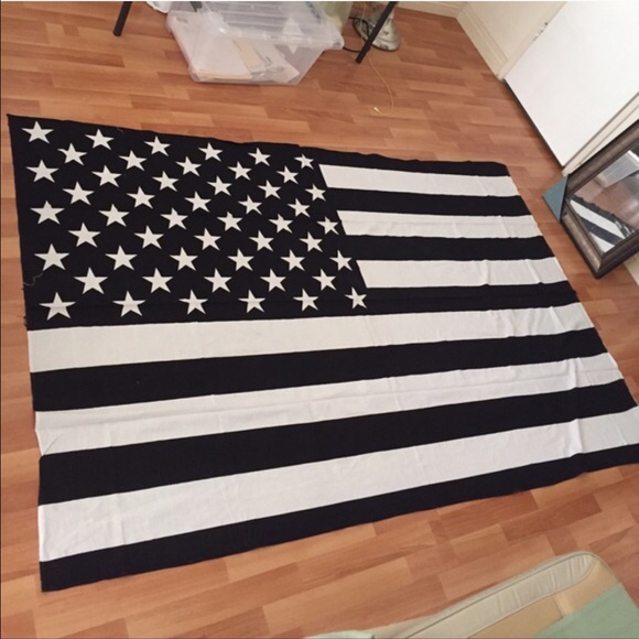 American flag tapestry/throw over