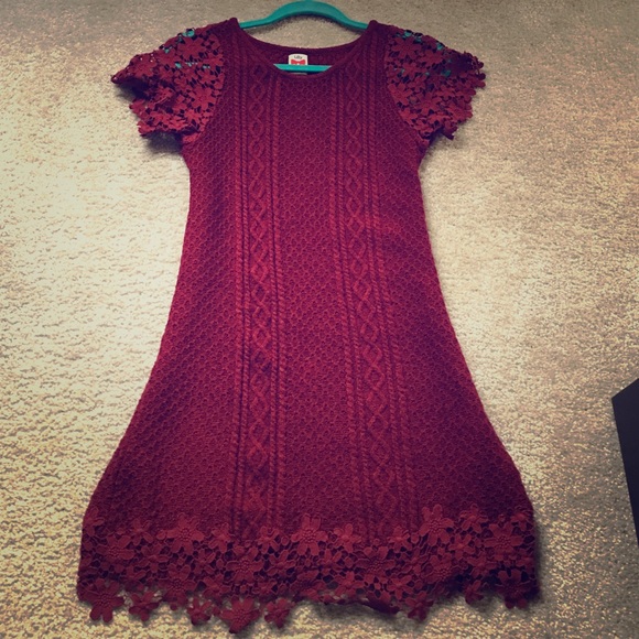 Knitwear dress.