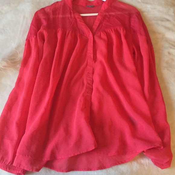 Hot pink blouse