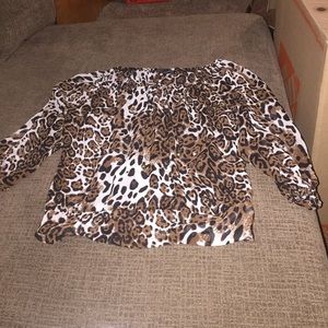 Cheetah Print Shirt🔴