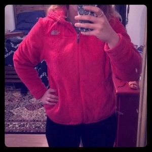 The North Face zip-up jacket with hood