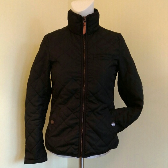 Quilted black jacket